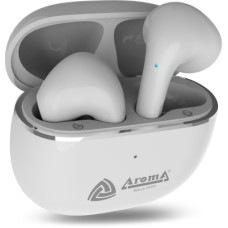 Deals and Offers on - Aroma NB140 Captain 24 Hours* Playtime | Deep Bass | Made In India| TrueWiresless Bluetooth Headset(White, True Wireless) Deals, Discounts & Offers on - Aroma NB140 Captain 24 Hours* Playtime | Deep Bass | Made In India| TrueWiresless Bluetooth Headset(White, True Wireless)