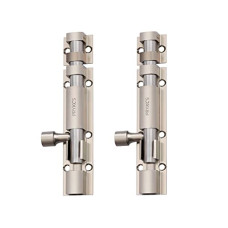 Deals, Discounts & Offers on Home Improvement - PRYKCS Premium Tower Bolt 4Inch SS Finish (Set of 2)