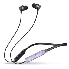 Deals and Offers on Headphones - Zimo AeroFlex Bluetooth 5.2 Wireless in-Ear Headphones, 18Hrs Playtime, Deep Bass, HD Calls, Dual Device Pairing, Voice Assist, Type-C Fast Charge Wireless Neckband, IPX4 Water Resistant(Purple/Black) Deals, Discounts & Offers on Headphones - Zimo AeroFlex Bluetooth 5.2 Wireless in-Ear Headphones, 18Hrs Playtime, Deep Bass, HD Calls, Dual Device Pairing, Voice Assist, Type-C Fast Charge Wireless Neckband, IPX4 Water Resistant(Purple/Black)