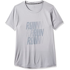 Deals and Offers on - Nivia Nitro-9 -Round Tee (Half Sleeve) - Women Size - S (Light Grey) Deals, Discounts & Offers on - Nivia Nitro-9 -Round Tee (Half Sleeve) - Women Size - S (Light Grey)