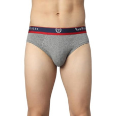Deals and Offers on Men - Van Heusen Men Briefs - Cotton Elastane - Jaspe Textured, Plush Back Elastic Waistband, Label Free Deals, Discounts & Offers on Men - Van Heusen Men Briefs - Cotton Elastane - Jaspe Textured, Plush Back Elastic Waistband, Label Free