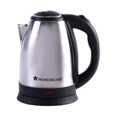 Deals and Offers on - Wonderchef Crescent Electric Kettle 1800W with Stainless Steel Interior | Safety Locking Lid | 1.8L Capacity | 2 Years Warranty Deals, Discounts & Offers on - Wonderchef Crescent Electric Kettle 1800W with Stainless Steel Interior | Safety Locking Lid | 1.8L Capacity | 2 Years Warranty