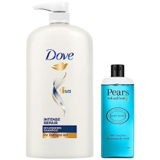 Deals and Offers on - Dove Intense Repair Shampoo, 1L & Pears Soft and Fresh Shower Gel, 250ml Deals, Discounts & Offers on - Dove Intense Repair Shampoo, 1L & Pears Soft and Fresh Shower Gel, 250ml