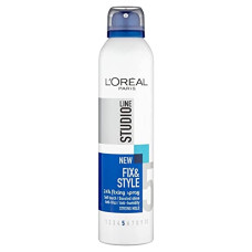 Deals and Offers on - L'Oreal Paris Studio Line 5 Fix and Style 24H Anti Frizz Fixing Spray (250 ml) Deals, Discounts & Offers on - L'Oreal Paris Studio Line 5 Fix and Style 24H Anti Frizz Fixing Spray (250 ml)