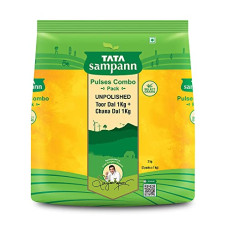 Deals and Offers on - Tata Sampann Pulses Combo Pack, Unpolished Toor Dal (Arhar Dal) & Unpolished Chana Dal, 2kg Deals, Discounts & Offers on - Tata Sampann Pulses Combo Pack, Unpolished Toor Dal (Arhar Dal) & Unpolished Chana Dal, 2kg