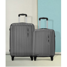 Deals and Offers on - SAFARIHard Body Set of 2 Luggage - Glimpse Set of 2 (56 cm + 69 cm) Gunmetal Grey Premium Hardsided Trolley - Grey Deals, Discounts & Offers on - SAFARIHard Body Set of 2 Luggage - Glimpse Set of 2 (56 cm + 69 cm) Gunmetal Grey Premium Hardsided Trolley - Grey