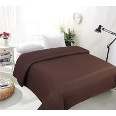 Deals and Offers on - Home Stylish 350 TC Polyster All Season Polar Fleece Blanket Double, 90 x90 Inch Cofee Deals, Discounts & Offers on - Home Stylish 350 TC Polyster All Season Polar Fleece Blanket Double, 90 x90 Inch Cofee