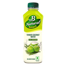 Deals, Discounts & Offers on  - B Natural Select Tender Coconut Water, 750ml, No Added Sugar, 100% Refreshing, Nariyal Pani Drink, No Artificial Flavour, Helps in Hydration