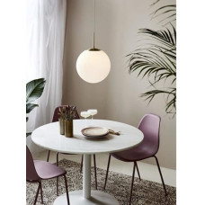 Deals, Discounts & Offers on  - Light4Life Milky Globe Ceiling Hanging Pendant Light Lamp Bulb Not Included Pack of-1
