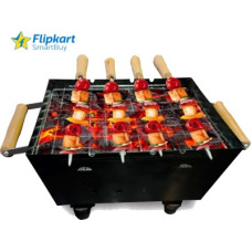 Deals, Discounts & Offers on  - Flipkart SmartBuy Trapper Charcoal Grill Compact with 4 Skewers 1 Metal grill 1 Tong Charcoal Grill