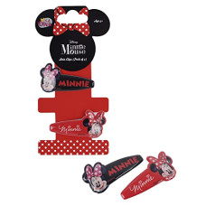 Deals and Offers on - Li'l Diva Minnie Mouse Pack Of 2 Red And Black Clips With Bow For Girls 3 Years And Above Deals, Discounts & Offers on - Li'l Diva Minnie Mouse Pack Of 2 Red And Black Clips With Bow For Girls 3 Years And Above