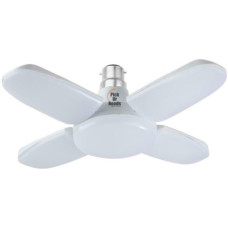 Deals and Offers on - Pick Ur Needs B22 Foldable Light, 28W 4-Leaf Fan Blade LED Light Bulb, Super Bright Pendants Ceiling Lamp(White) Deals, Discounts & Offers on - Pick Ur Needs B22 Foldable Light, 28W 4-Leaf Fan Blade LED Light Bulb, Super Bright Pendants Ceiling Lamp(White)