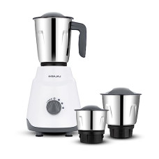 Deals and Offers on - Bajaj Ninja Series Contempo 500W Mixer Grinder|3 Stainless Steel Jar|DuraCut Blades by Bajaj|2-in-1 function blade| Pulse Mode| 2 Warranty by Bajaj| Grey Deals, Discounts & Offers on - Bajaj Ninja Series Contempo 500W Mixer Grinder|3 Stainless Steel Jar|DuraCut Blades by Bajaj|2-in-1 function blade| Pulse Mode| 2 Warranty by Bajaj| Grey