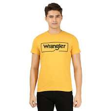 Deals and Offers on Men - Wrangler Men's Solid Fitted T-Shirt (WMTS003772_Brick Red XXL) Deals, Discounts & Offers on Men - Wrangler Men's Solid Fitted T-Shirt (WMTS003772_Brick Red XXL)