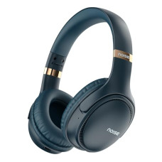 Deals, Discounts & Offers on Headphones - Noise Newly Launched Three Wireless On-Ear Headphones with 70H Playtime, 40mm Driver, Low Latency(up to 45ms),Dual Pairing, BT v5.3 (Space Blue)