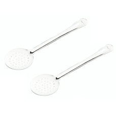 Deals and Offers on - SignoraWare Kitchen Tools Stainless Steel(Food Grade) Heavy Gauge(1.2 MM) Elite Skimmer/Poni/Deep Fry Jhara/Jharni No.5 Deals, Discounts & Offers on - SignoraWare Kitchen Tools Stainless Steel(Food Grade) Heavy Gauge(1.2 MM) Elite Skimmer/Poni/Deep Fry Jhara/Jharni No.5