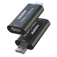Deals and Offers on - Microware Audio Video HDMI Capture Cards, HDMI to USB 2.0, HDMI Capture Device 1080p60, Record via DSLR Camcorder Deals, Discounts & Offers on - Microware Audio Video HDMI Capture Cards, HDMI to USB 2.0, HDMI Capture Device 1080p60, Record via DSLR Camcorder