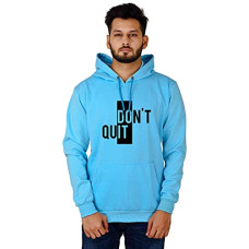 Deals and Offers on Men - More & More Unisex-Adult Cotton Hooded Neck Dont Quit Printed Hoodie Deals, Discounts & Offers on Men - More & More Unisex-Adult Cotton Hooded Neck Dont Quit Printed Hoodie