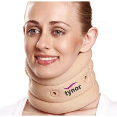 Deals and Offers on - Tynor Cervical Collar Soft with Support, Beige, Medium, 1 Unit Deals, Discounts & Offers on - Tynor Cervical Collar Soft with Support, Beige, Medium, 1 Unit