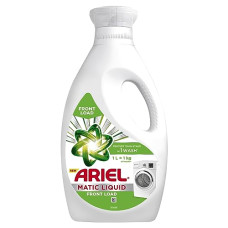 Deals and Offers on - Ariel Matic Liquid Detergent, Front Load, 1 Litre, Pack Of 1 Deals, Discounts & Offers on - Ariel Matic Liquid Detergent, Front Load, 1 Litre, Pack Of 1