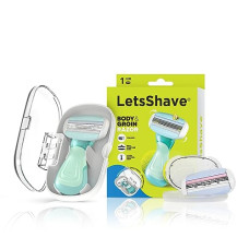 Deals, Discounts & Offers on Health & Personal Care - LetsShave Body and Groin Razor with One Blade