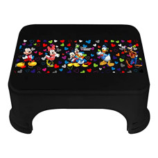 Deals and Offers on Furniture - Kuber Industries Disney Team Mickey Print Bathroom Stool|Durable Plastic Stool for Kitchen|Stool for Kids|Patla Deals, Discounts & Offers on Furniture - Kuber Industries Disney Team Mickey Print Bathroom Stool|Durable Plastic Stool for Kitchen|Stool for Kids|Patla