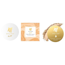 Deals and Offers on Beauty Care - MyGlamm LIT Radiant Matte Compact-Serving Face -9gm & Super Serum Compact -101N Cream-9gm Combo Deals, Discounts & Offers on Beauty Care - MyGlamm LIT Radiant Matte Compact-Serving Face -9gm & Super Serum Compact -101N Cream-9gm Combo