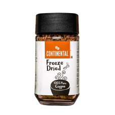 Deals, Discounts & Offers on  - Continental Freeze Dried Pure Instant Coffee Powder, 50g Jar | 100% Arabica Coffee | Black Coffee | Cold Coffee
