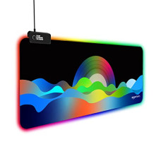 Deals and Offers on - Amazon Basics RGB Light Gaming Mouse Pad Desk Mat for Computer Laptop | Stitched Embroidery Edges | Non-Slip Rubber Base | Extended Keyboard Mouse Pad Deals, Discounts & Offers on - Amazon Basics RGB Light Gaming Mouse Pad Desk Mat for Computer Laptop | Stitched Embroidery Edges | Non-Slip Rubber Base | Extended Keyboard Mouse Pad