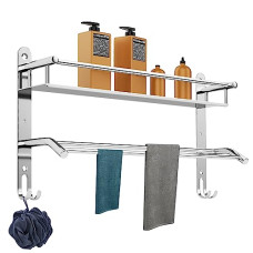 Deals and Offers on Furniture - Lifelong Stainless Steel Single Layer Wall Mounted Bathroom Rack | Shelf Bathroom Storage Racks (LLBABS01) Deals, Discounts & Offers on Furniture - Lifelong Stainless Steel Single Layer Wall Mounted Bathroom Rack | Shelf Bathroom Storage Racks (LLBABS01)