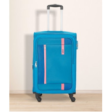 Deals and Offers on - SAFARISmall Cabin Suitcase (57 cm) - DAPPER 55 4W - Blue Deals, Discounts & Offers on - SAFARISmall Cabin Suitcase (57 cm) - DAPPER 55 4W - Blue