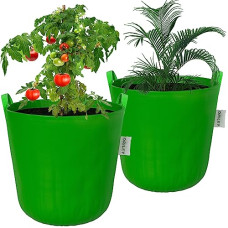 Deals, Discounts & Offers on Gardening Tools - ORILEY Grow Bag Heavy Duty HDPE Plants Flower Growing Bags Floor Standing Mount Type