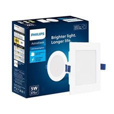 Deals and Offers on - PHILIPS Astra Sleek 5-watt Square LED Downlighter | LED Ceiling Light Deals, Discounts & Offers on - PHILIPS Astra Sleek 5-watt Square LED Downlighter | LED Ceiling Light