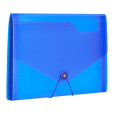 Deals and Offers on Electronics - Amazon Brand - Solimo Expanding File, 13 Pockets - (Blue) Deals, Discounts & Offers on Electronics - Amazon Brand - Solimo Expanding File, 13 Pockets - (Blue)