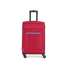 Deals, Discounts & Offers on  - Aristocrat Polyester Soft 57 Cms Luggage- Suitcase(Stnilw54Brd_Red)