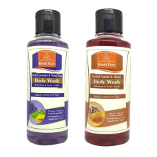 Deals and Offers on - Khadi Pure Lavender Ylang Ylang & Sandal Honey Body Wash, 210 ml (Pack of 2) Deals, Discounts & Offers on - Khadi Pure Lavender Ylang Ylang & Sandal Honey Body Wash, 210 ml (Pack of 2)