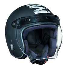 Deals and Offers on - Royal Enfield Open Face Camo MLG Helmet with Bubble Visor Matt Black, Size: XL(61-62cm) Deals, Discounts & Offers on - Royal Enfield Open Face Camo MLG Helmet with Bubble Visor Matt Black, Size: XL(61-62cm)