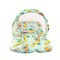 Deals and Offers on Baby Care - Bumtum Baby Bed, Mosquito Net & Neck Pillow, Baby Gadda Set Deals, Discounts & Offers on Baby Care - Bumtum Baby Bed, Mosquito Net & Neck Pillow, Baby Gadda Set