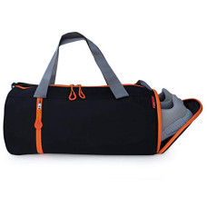 Deals and Offers on - Sfane polyester 23 Cms Duffle Bag(FIGHT-05_Black) Deals, Discounts & Offers on - Sfane polyester 23 Cms Duffle Bag(FIGHT-05_Black)