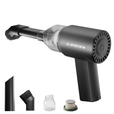 Deals, Discounts & Offers on  - Ambrane Portable Cordless Vacuum Cleaner for Home & Car with 4000PA, HEPA Filter, USB Rechargeable Wireless Hand-held, Lightweight
