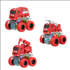 Deals, Discounts & Offers on  - Jack Royal Friction Gear Fire Engine Tanker Toy with Flashing Lights, Best Gift