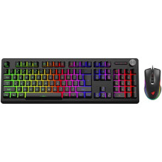 Deals and Offers on - Redgear MT02 Keyboard with LED Modes & Double Injected Keycaps, Control Knob and Ergonomic Design(Black) & ar A-20 Wired Gaming Mouse with RGB and Upto 4800 dpi Deals, Discounts & Offers on - Redgear MT02 Keyboard with LED Modes & Double Injected Keycaps, Control Knob and Ergonomic Design(Black) & ar A-20 Wired Gaming Mouse with RGB and Upto 4800 dpi