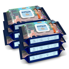 Deals and Offers on Baby Care - Bumtum Baby Chota Bheem Gentle Soft Moisturizing Wet Wipes With Lid | Aloe Vera & Chamomile Extracts | Paraben & Sulfate Free (Pack of 6, 72 Pcs. Per Pack) Deals, Discounts & Offers on Baby Care - Bumtum Baby Chota Bheem Gentle Soft Moisturizing Wet Wipes With Lid | Aloe Vera & Chamomile Extracts | Paraben & Sulfate Free (Pack of 6, 72 Pcs. Per Pack)