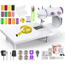 Deals and Offers on - Vivir Sewing Machine For Home Tailoring With Table Set, Inbuilt Focus Light, Foot Pedal, Adapter, And Fully Loaded Sewing Kit Deals, Discounts & Offers on - Vivir Sewing Machine For Home Tailoring With Table Set, Inbuilt Focus Light, Foot Pedal, Adapter, And Fully Loaded Sewing Kit