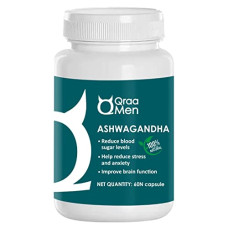 Deals and Offers on - Qraa Men Ashwagandha Capsules High Strength Potent Formula, Boost Muscle Mass & Strength, Enhance Immunity | 60 Capsules Deals, Discounts & Offers on - Qraa Men Ashwagandha Capsules High Strength Potent Formula, Boost Muscle Mass & Strength, Enhance Immunity | 60 Capsules