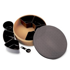 Deals and Offers on - KOLORR Stitch Masala Box-Pestel Beige | Plastic Spice Box, Rangoli Dabba Box Set, Masala Dani Deals, Discounts & Offers on - KOLORR Stitch Masala Box-Pestel Beige | Plastic Spice Box, Rangoli Dabba Box Set, Masala Dani