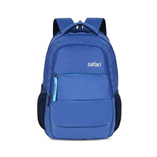 Deals, Discounts & Offers on Laptop Accessories - Safari Snap 35 Ltrs Large Laptop Backpack With 3 Compartments, Water Resistant Fabric - Blue (SNAP19CBBLU)