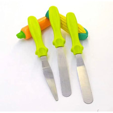 Deals and Offers on - Rudra Cake Palette Knife Steel Icing Spatula 3 Pieces Set, Cake Knife Cream Icing Frosting Spatula Baking Kitchen Pastry Cake Decoration Tool, Multicolor, Pack of 1 Deals, Discounts & Offers on - Rudra Cake Palette Knife Steel Icing Spatula 3 Pieces Set, Cake Knife Cream Icing Frosting Spatula Baking Kitchen Pastry Cake Decoration Tool, Multicolor, Pack of 1