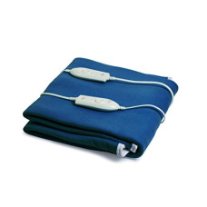 Deals and Offers on - Expressions Polar Electric Bed Warmer - Electric Under Blanket - Double Bed Size (150cms x 160cms) with 3 Heat Settings & Dual Safety Feature with Over Heat Protection - Color: Dark Blue Deals, Discounts & Offers on - Expressions Polar Electric Bed Warmer - Electric Under Blanket - Double Bed Size (150cms x 160cms) with 3 Heat Settings & Dual Safety Feature with Over Heat Protection - Color: Dark Blue