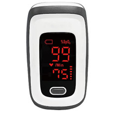 Deals, Discounts & Offers on  - Jumper JPD-500E Digital Finger tip Spo2 Pulse Oxymeter For Oxygen Blood Saturation & Heart rate monitor, Blue
